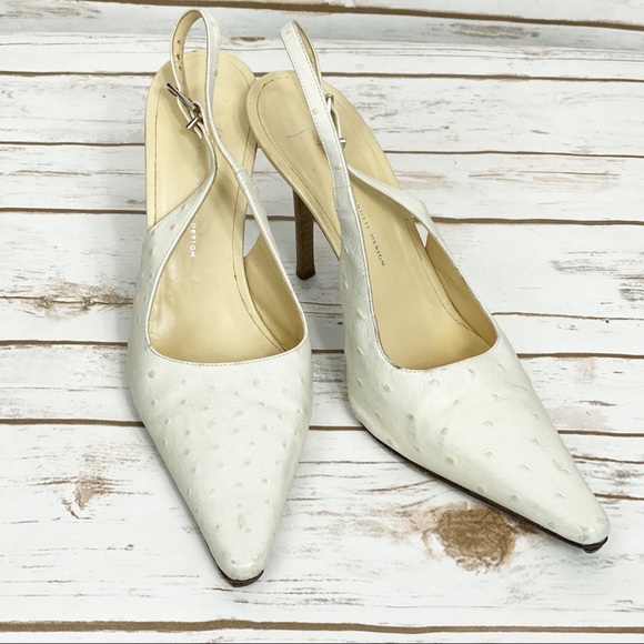 anne klein white shoes